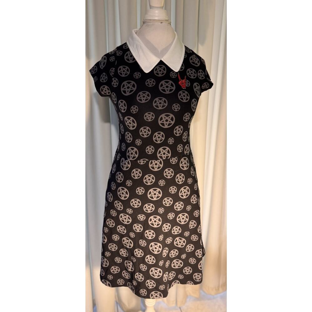 Last Podcast On The Left Black Collared Dress RARE Goth Collector Official Merch